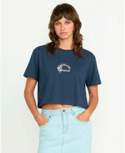 Remera Volcom Crop Dial