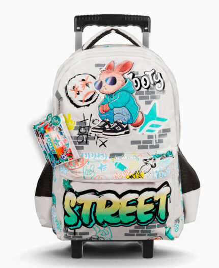 Mochila  Footy Street Gris Carro 18