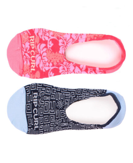 Soquetes Rip Curl No Show Jacquard X2