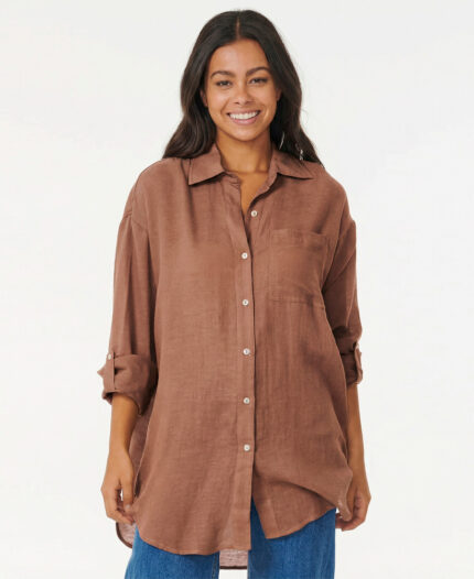 Camisa Rip Curl RLX Holiday Lino