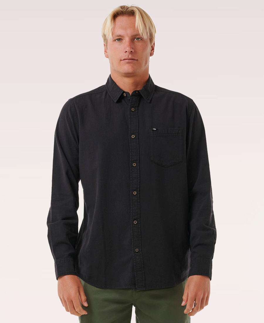 Camisa Rip Curl ML Classic Surf Washed