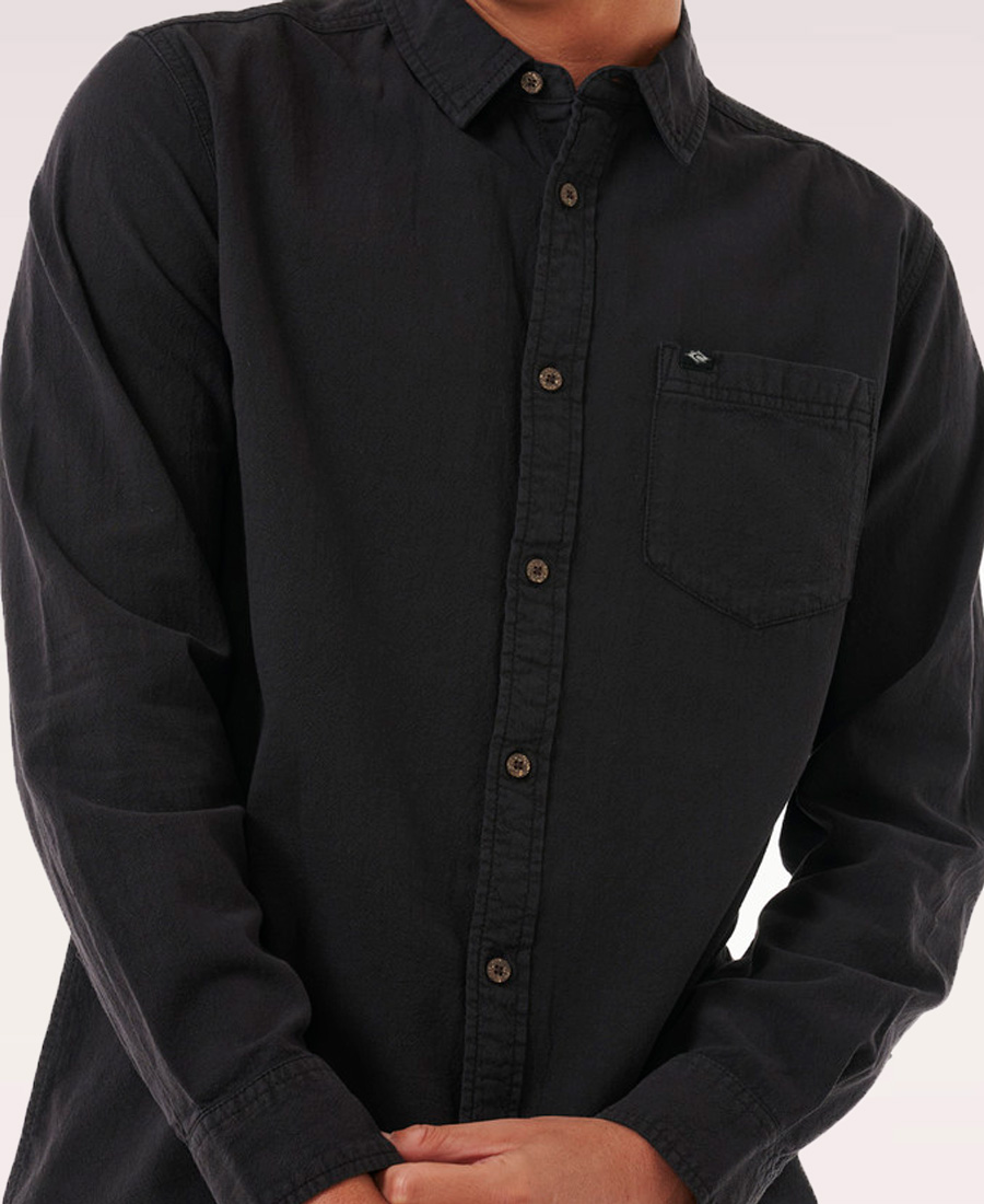 Camisa Rip Curl ML Classic Surf Washed - Imagen 4