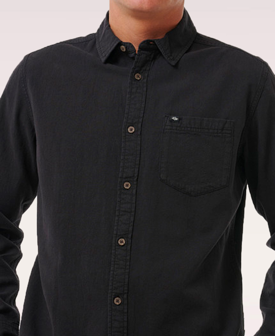 Camisa Rip Curl ML Classic Surf Washed - Imagen 5