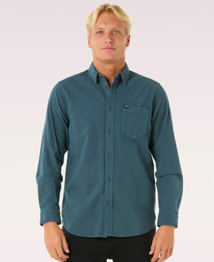 Camisa Rip Curl ML Classic Surf Washed
