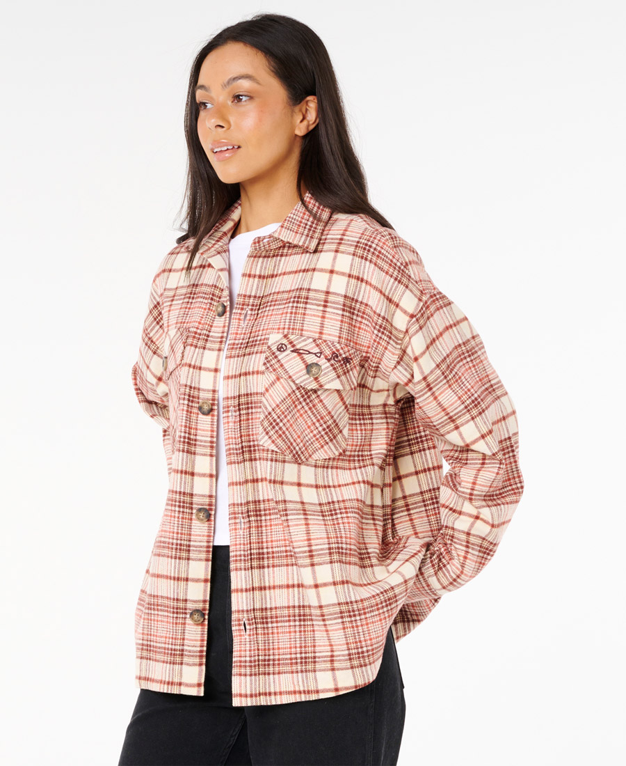 Camisa Rip Curl Flannol Break - Imagen 3
