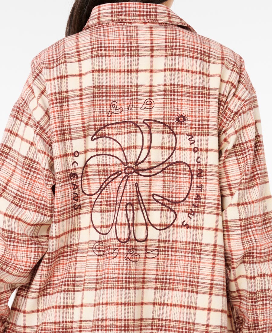 Camisa Rip Curl Flannol Break - Imagen 4