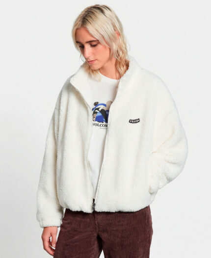Campera Volcom Zip Thru Sherpa