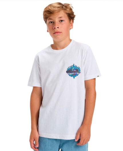 Remera Quiksilver EV In Flames