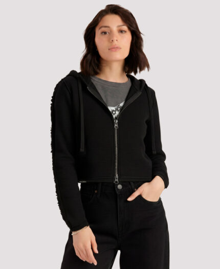 Buzo Volcom Zip Hood Slim Goth