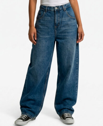 Jean Y Tu Quique? Low Baggy Blue Oxid