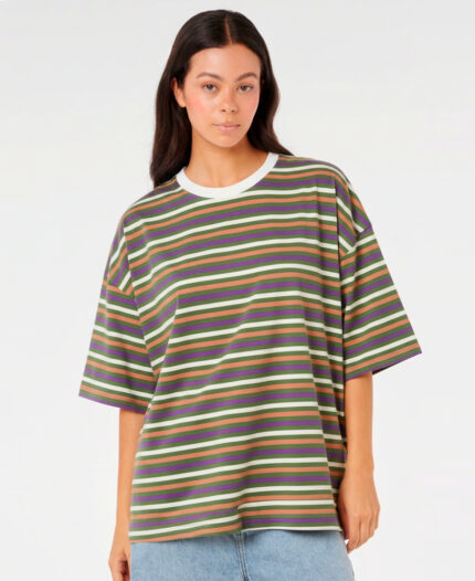 Remera Rip Curl Over Stripes