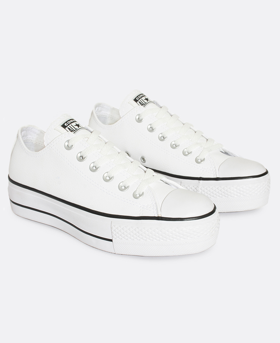 Zapatillas Converse Plataform Leather - Imagen 2