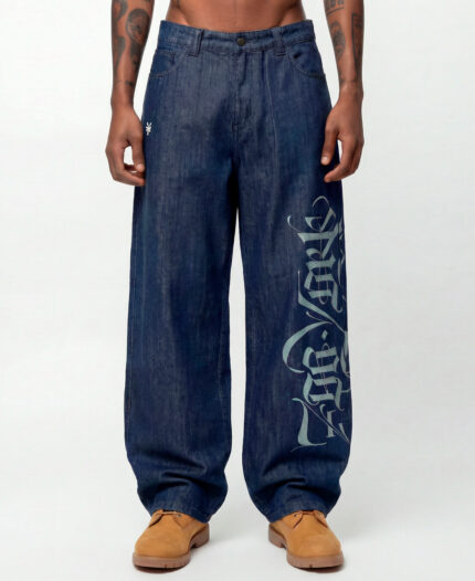 Jean Zoo York Baggy Blue Print