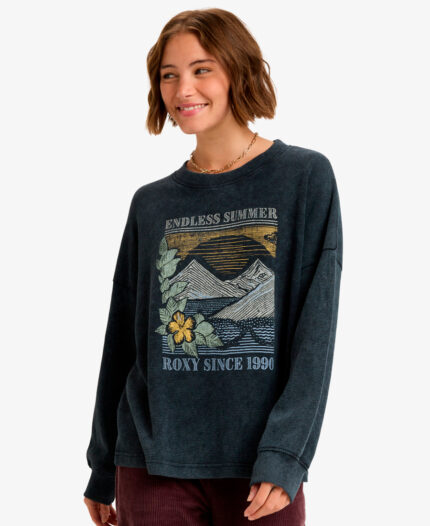 Buzo Roxy Crew East Side